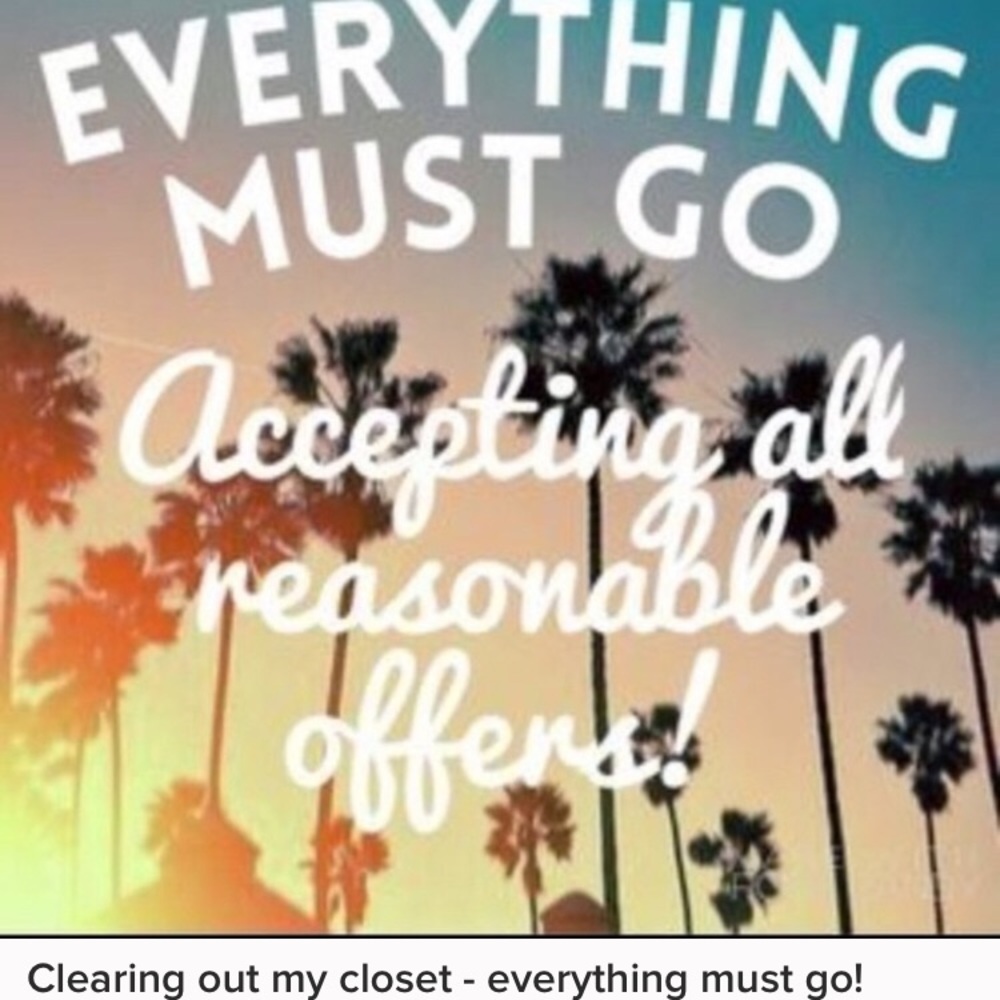 Closet clean out